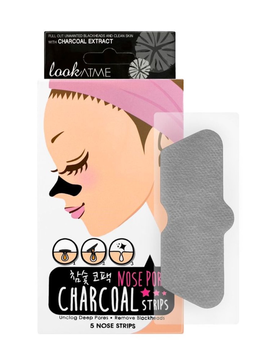 Ihonhoito Look At Me | Look At Me | Nose Pore Strips Charcoal (5 Pcs)