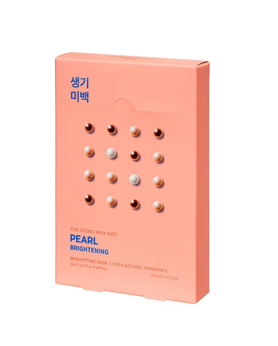 Kauneusboksit, Setit Ja Lahjapakkaukset Holika Holika | Holika Holika | 5 X Pure Essence Mask Sheet Pearl