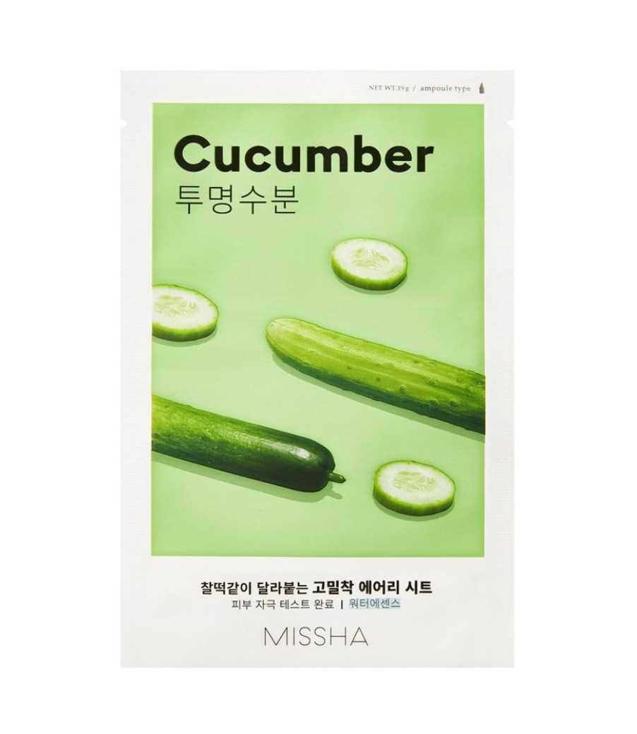 Ihonhoito Missha | Missha | Airy Fit Sheet Mask Cucumber