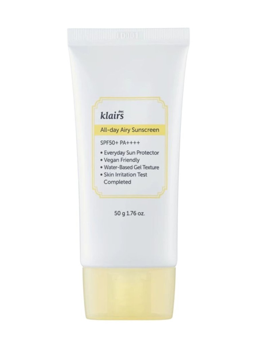 Ihonhoito Klairs | Klairs | All-Day Airy Sunscreen Spf 50+ Pa++++