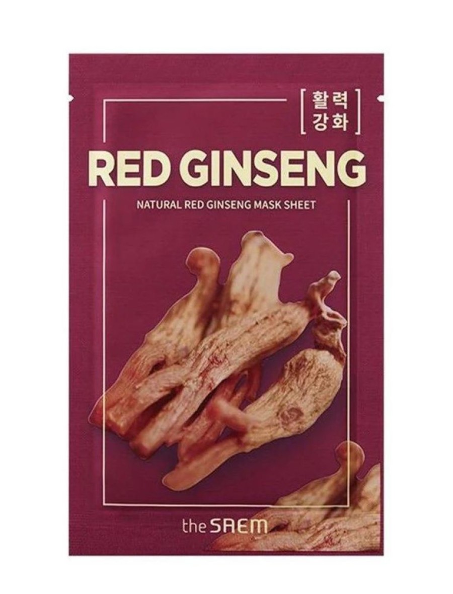 Ihonhoito the SAEM | The Saem | Natural Red Ginseng Mask Sheet