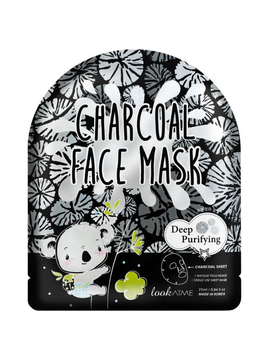 Ihonhoito Look At Me | Look At Me | Charcoal Tencel Face Mask