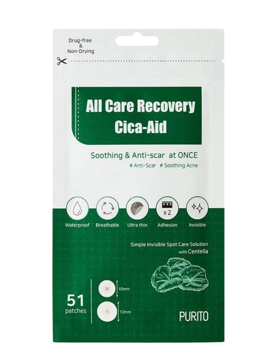 Valineet Ja Asusteet Purito | Purito | All Care Recovery Cica-Aid -Finnilaastarit 51 Kpl