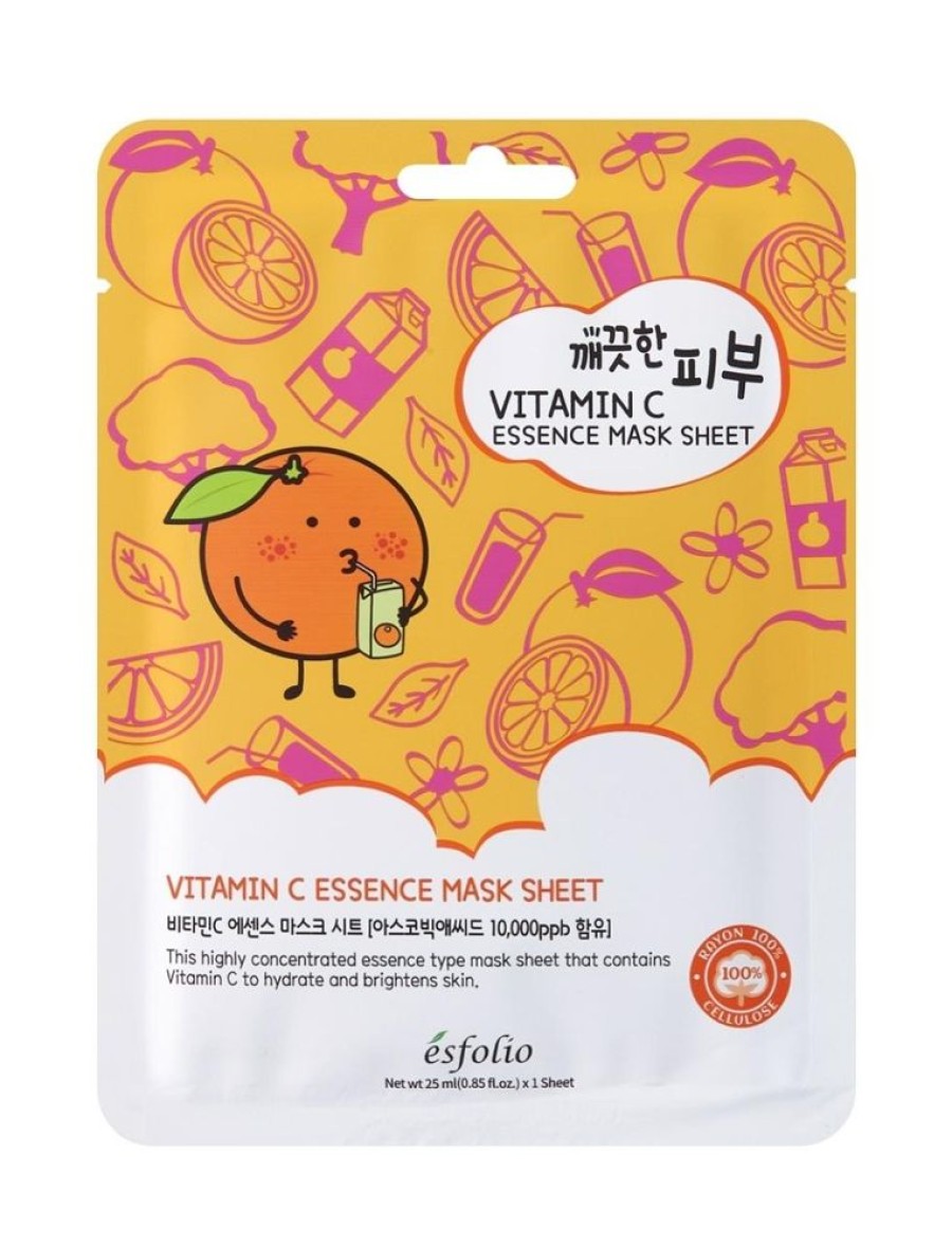 Ihonhoito Esfolio | Esfolio | Pure Skin Vitamin C Essence Mask Sheet