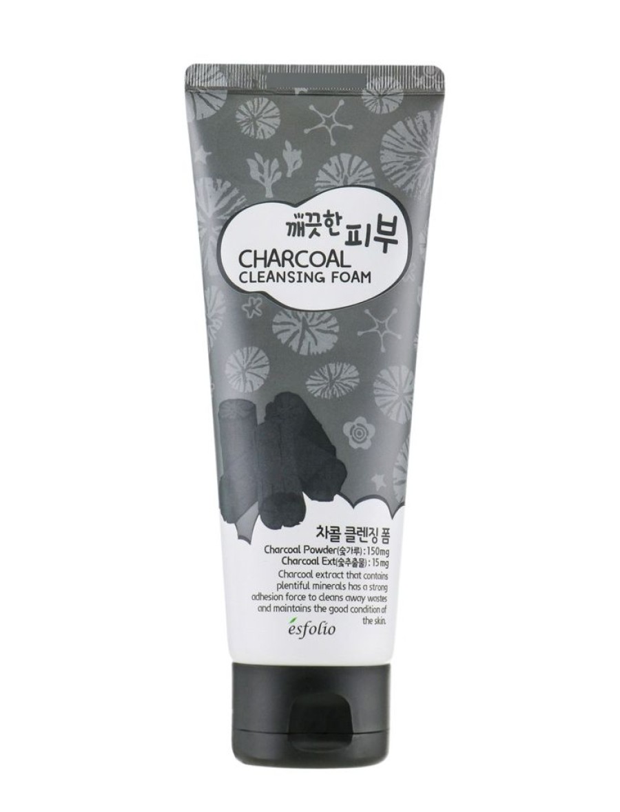 Ihonhoito Esfolio | Esfolio | Pure Skin Charcoal Cleansing Foam