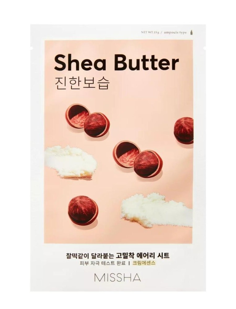 Ihonhoito Missha | Missha | Airy Fit Sheet Mask Shea Butter