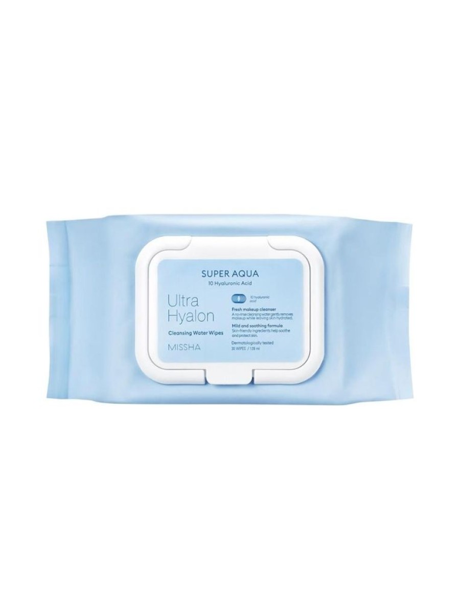 Matkakoot Missha | Missha | Super Aqua Ultra Hyalron Cleansing Water Wipes 30 Kpl