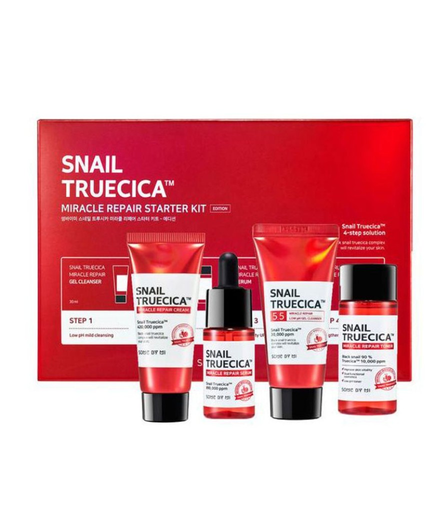 Kauneusboksit, Setit Ja Lahjapakkaukset Some By Mi | Some By Mi | Snail Truecica Miracle Repair Starter Kit