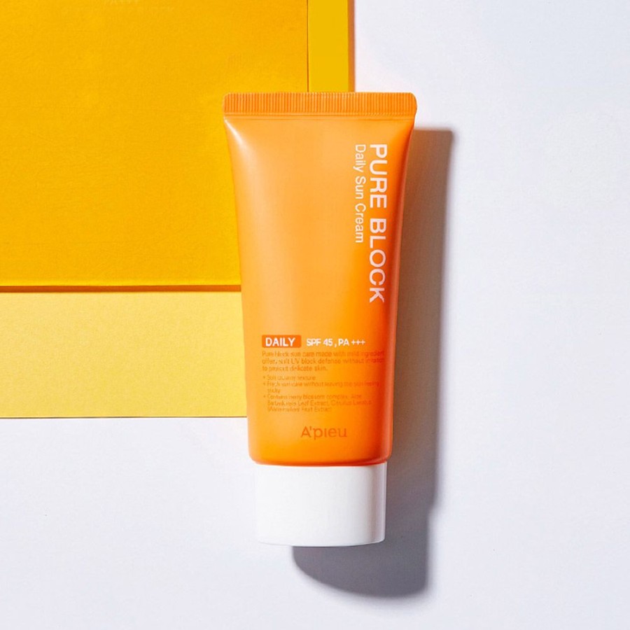 Ihonhoito A’Pieu | A'Pieu | Pure Block Daily Sun Cream Spf 45 Pa+++