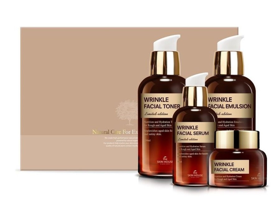 Kauneusboksit, Setit Ja Lahjapakkaukset The Skin House | The Skin House | Wrinkle Facial Gift Set